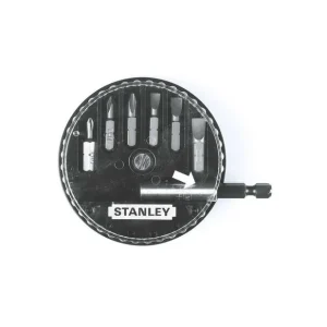 Titan Shop |Set 7 biti, PZ, drepti, adaptor magnetic Stanley 1-68-735 Ieftin