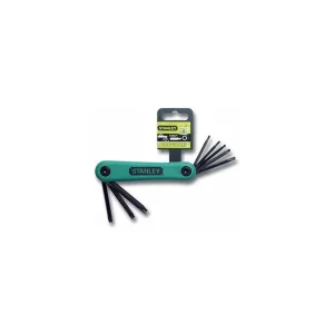 Ultima șansă Titan Shop |Set de 8 chei Torx pliabili in carcasa T9 - T10 - T15 - T20 - T25 - T27 - T30 - T40 Stanley 4-69-263
