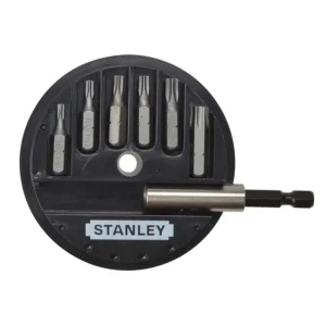 Titan Shop |Set 7 piese1/4\\" - Torx: T10, T15, T20, T25, T30, T40 + adaptor magnetic Stanley 1-68-739 Ofertă specială