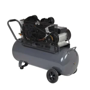 Ultima șansă Titan Shop |Compresor aer, 100L, 8bar, 324L/min, monofazat, angrenare curea Stager HMV0.25/100