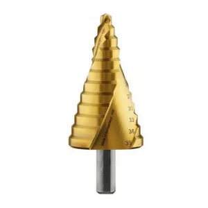 Bestseller Titan Shop |Burghiu in trepte HSS-TiN 6 - 39mm, 10,0mm, 93,5mm