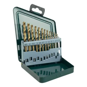 Titan Shop |Set 13 burghie HSS-TiN pentru metal Preferatul clienților