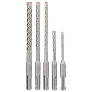 Cel mai vândut Titan Shop |Set burghie pentru gaurire cu percutie SDS plus-5,5x6x6x8x10mm set 5 buc.