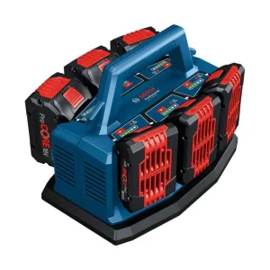 Ofertă limitată Titan Shop |Incarcator 8Ah, 18V pentru 6 acumulatori (fara acumulatori) Bosch GAL18V6-80