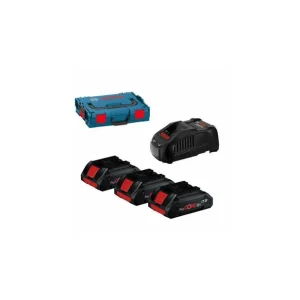 Titan Shop |Set acumulatori si incarcator 3x ProCORE Li-Ion, 18 V, 4 Ah, valiza speciala Reducere extra