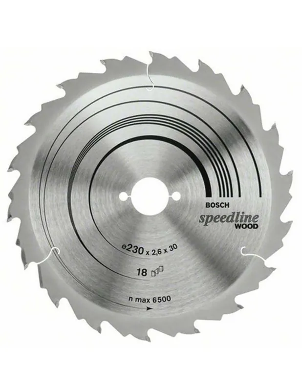 Titan Shop |Panza de fierastrau circular Speedline Wood 130x16x18T Bosch Ofertă exclusivă