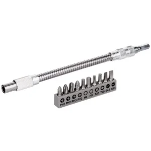 Titan Shop |Set 10 biti + prelungitor flexibil Bosch Ofertă de sezon