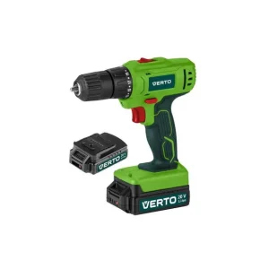 Titan Shop |Masina de gaurit cu 2 x acumulator si incarcator VERTO Lichidare de stoc