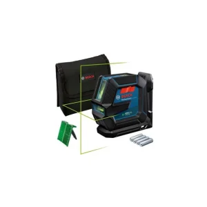 Titan Shop |Nivela laser cu linii verzi (15 m) + Suport universal Bosch GLL 2-15 G + LB 10 Transport gratuit