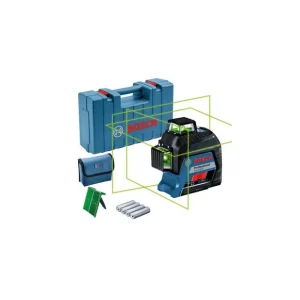 Titan Shop |Nivela laser cu linii verzi (30 m) Bosch GLL 3-80 G Retur ușor