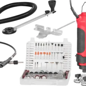 Freza Strend Pro, 550W, multifunctionala, set, 287 buc Promoție