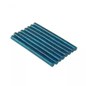 Bagheta silicon universala, sclipici albastru 7-8x100mm 8buc. Calitate înaltă