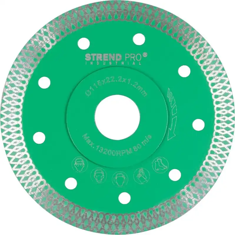 Popular Disc Strend Pro Industrial 115x22,2x1,2 mm, diamant, ultra subțire