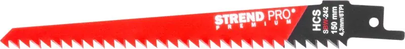 Lama pentru ferastrau cu coada STREND PRO SBW-242, 150 / 1,25 mm, lemn, HCS, S644D Doar azi