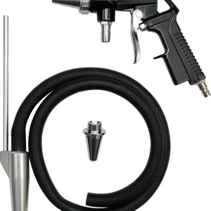Reducere de preț Pistol Airtool PS-1, set compresor, sablare-pulverizare-suflare