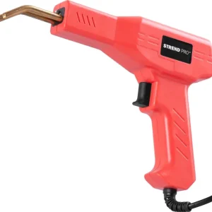 Pistol de sudura Strend Pro, pentru materiale plastice, 43 W, cu accesorii Ofertă