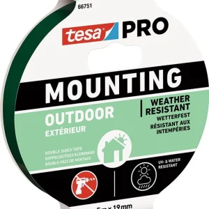 tesa® Mounting PRO Bandă de exterior, montare, cu două fețe, adezivă, 19 mm, L-5 m Preț mic
