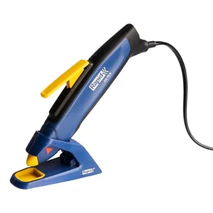 Disponibil imediat Pistol RAPID EG PEN, pix pentru decorare cu suport, pistol de lipici, topire, pentru bețișoare de 7 mm