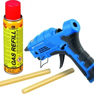 Pistol KEMPER 1067, set, pentru tije fuzibile, cu cartus de gaz, 41,6 W, 10-12 mm Reduceri