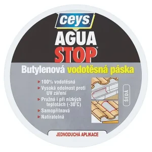 Plată sigură Banda Ceys Aguastop, banda butilica, 10 mx 15 cm