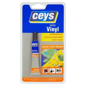 Retur gratuit Lipici Ceys SPECIAL VINIL, pentru materiale plastice moale, 15 ml