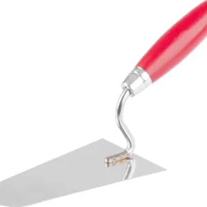 Spoon Strend Pro Premium, cu lemn. maner si capat metalic, zidarie, rotund, 200 mm, 1 mm, inox Cumpărături sigure