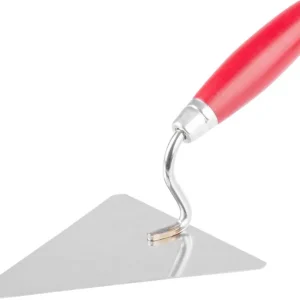 Spoon Strend Pro Premium, cu lemn. maner si capat metalic, zidarie, triunghi, 200 mm, 1 mm, inox Noutate