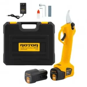 Ultima șansă Foarfeca de vie motor brushless acumulatori inclusi ROTOR RPS168, 16 V/ 1,5Ah