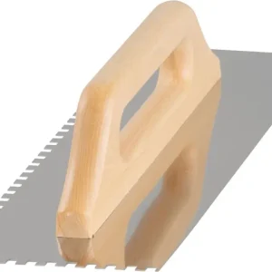 Mistrie Strend Pro Premium, cu lemn. maner, 380x130 mm, e6mm, 0,7 mm, drept, otel inoxidabil Preferatul clienților