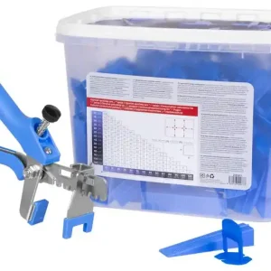 Ultima șansă Set de nivelare Strend Pro LS520, 100 buc. distanțiere de 2,0 mm, 100x pene + clești, StarterKIT