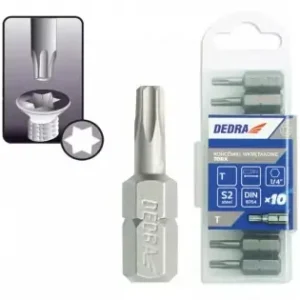 Discount Capete de Surubelnita Torx T27x25mm, 10buc cutie din plastic.