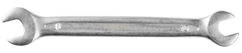 Super ofertă Wrench Strend Pro 3113 08x10 mm, cu capăt deschis, cu două fețe, Cr-V