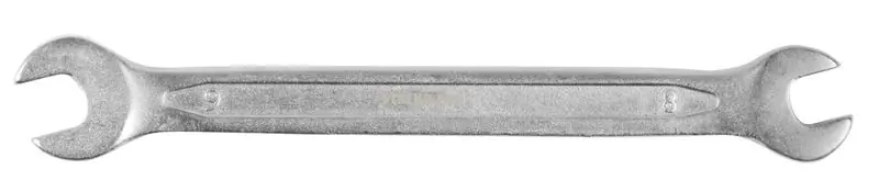 Cheie Strend Pro 3113 08x09 mm, cu capăt deschis, cu două fețe, Cr-V Premium