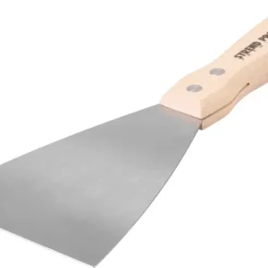 Spatula Strend Pro Premium S295, 100x1,2 mm, otel inoxidabil/otel inoxidabil, maner din fag Cel mai vândut