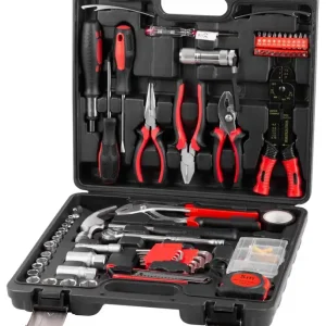 Premium Set de scule Strend Pro S215, 68 de bucăți, în carcasă