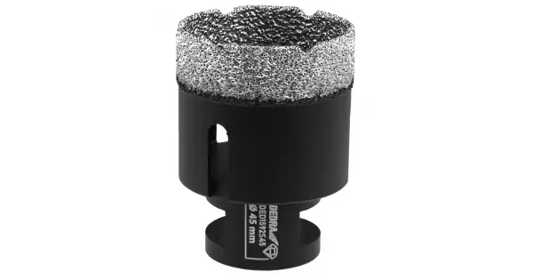 Retur ușor Carota diamanta Vacuum brazed M14, 45mm