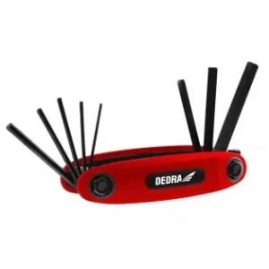 Chei hexagonale 1.5-8mm set 8buc, CRV, innegrite Chilipir