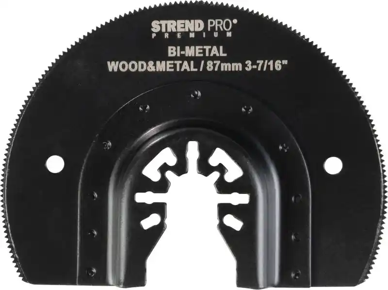 Tool Strend Pro RS-U008, lama de ferastrau - semicerc 87 mm, pentru polizor multiplu, Bi-metal Cel mai bun preț