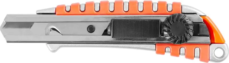 Knife Strend Pro UKX-867-8, 18 mm, spart, cu roată, cârlig pentru lamă, Alu / plastic Ofertă specială