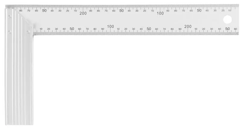 Unghi DY-5007-1 - 300 mm, Alu Plată sigură