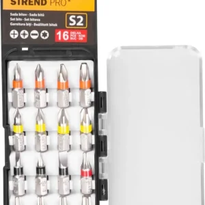 Reducere de preț Set de biți Strend Pro EVE-12078 • 16 bucăți, L-25 mm, S2