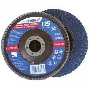 Super ofertă Disc de slefuire evantai 125x22mm,80