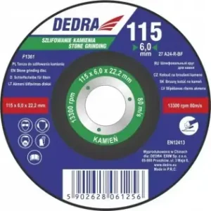 Disc de slefuit piatra cu centru depresat 115x6,0x22,2 Ultima șansă