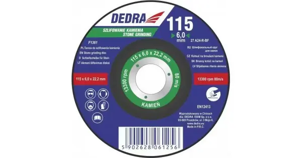 Disc de slefuit piatra cu centru depresat 230x6,0x22,2 Ofertă