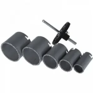 Ieftin Set carote diamantate pentru ceramica 5buc DED1517 Dedra