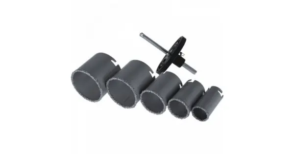 Ieftin Set carote diamantate pentru ceramica 5buc DED1517 Dedra