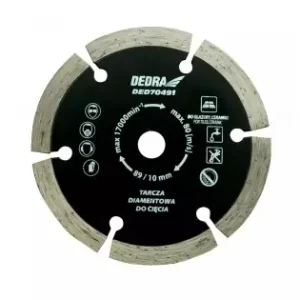 Disc diamantat 89x10x1.2x1.8x7x6T pentru DED7049 Nu rata