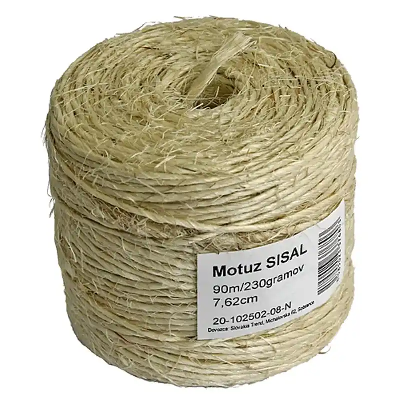 Motuz Sisal 03 090 m/230 g, TubePack Retur ușor