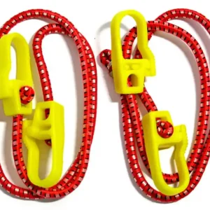 Preferatul clienților Cauciuc de prindere Strend Pro LB321, 8 mm, 2x 100 cm, cu carabiniere PVC