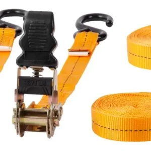 Curea de prindere Strend Pro TRS-702, 1 ";, L-4,5 m, pachet de 2, max. 125 kg Doar azi